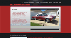 Desktop Screenshot of 1963starfireconvertible.com