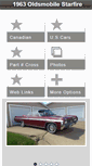 Mobile Screenshot of 1963starfireconvertible.com